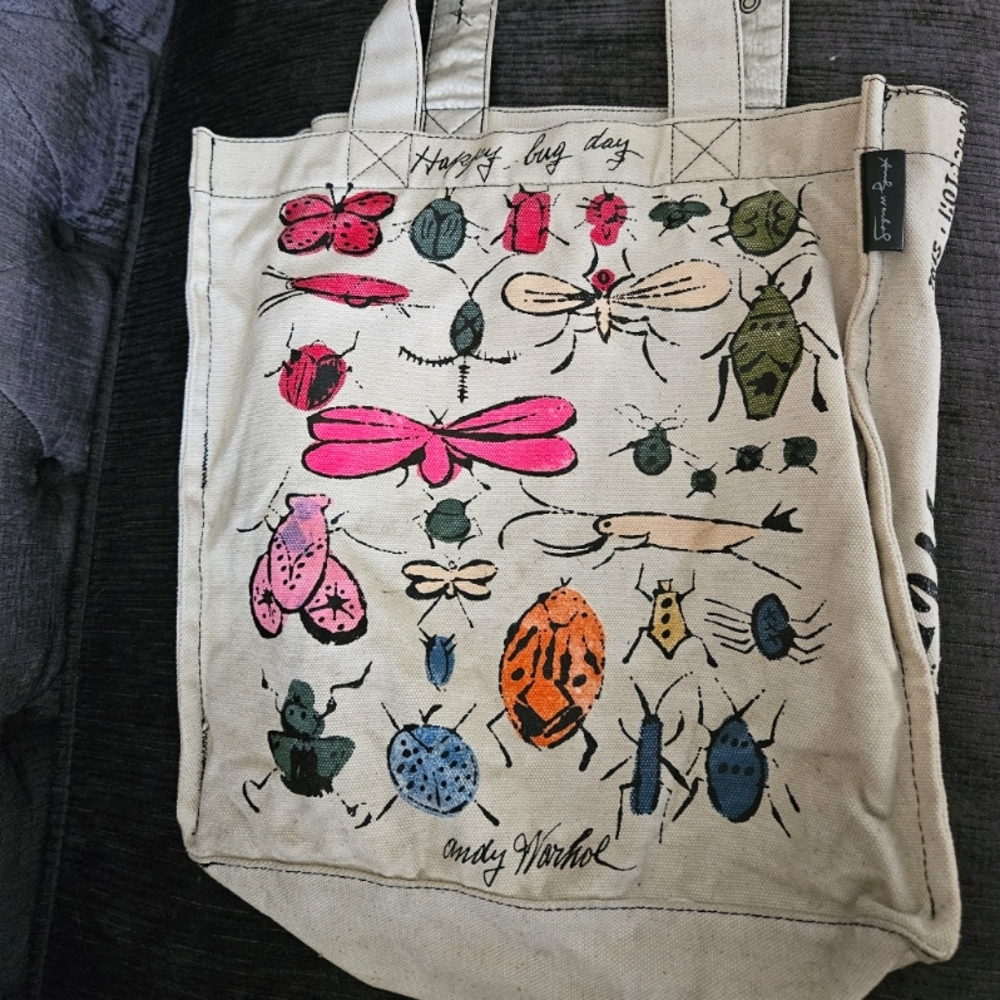 Loop Andy Warhol canvas totes